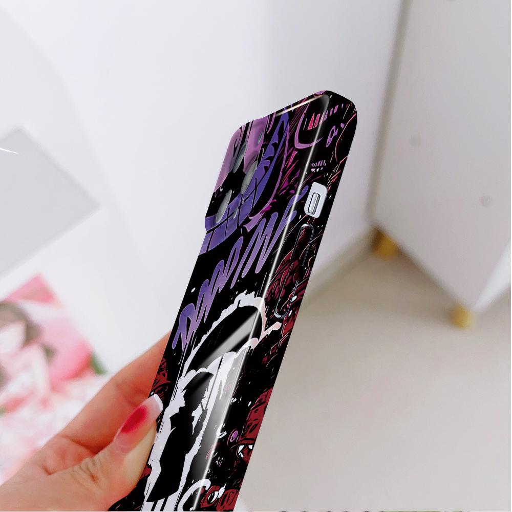 All-inclusive Film Phone Case Cartoon Fashion Design Hard Shell Full Cover Camera Protection Case for iPhone Huawei Honor Vivo Google