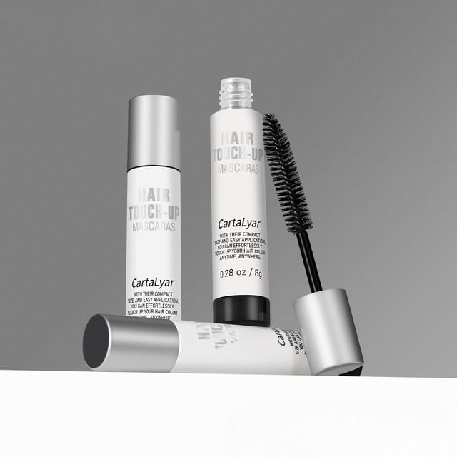 

CartaLyar - Natural Eyebrows & Hair Touch-Up Stick - 2 Colors 02# Black - 8g