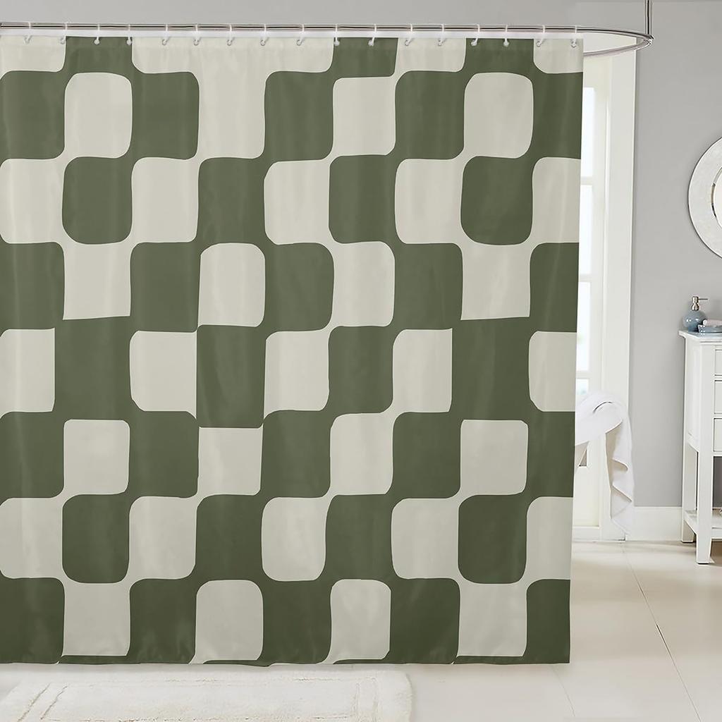 Funny Golden Retriever Shower Curtain for Bathroom Decor Kids Puppy Dog Bath Curtain Boys Girls Dachshund Bathroom Accessories
