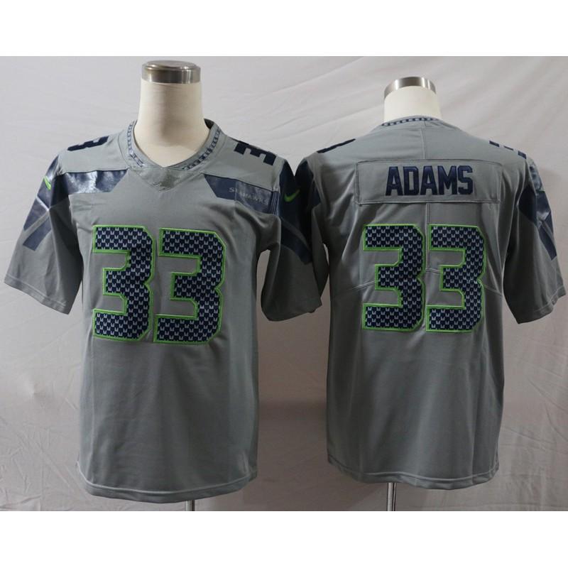 NFL Seattle Seahawks Custom Jersey Men Women Cotton Sportswear Fan Apparel Football Game Day Training