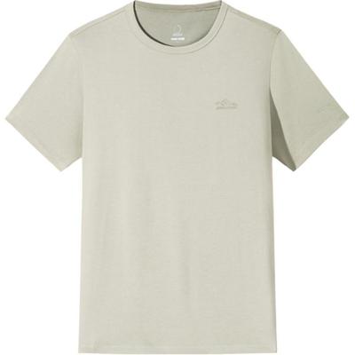 Outdoor Series Casual Comfortable Simple Versatile Letter Print Round Neck Short Sleeve T-Shirt Men T-Shirts Floating-Gray 152526103-3