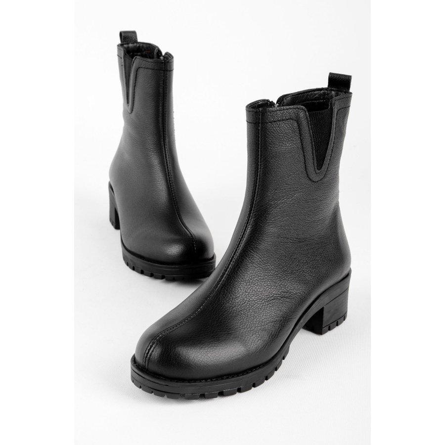 

Женские повседневные ботинки из натуральной кожи 36 чёрный