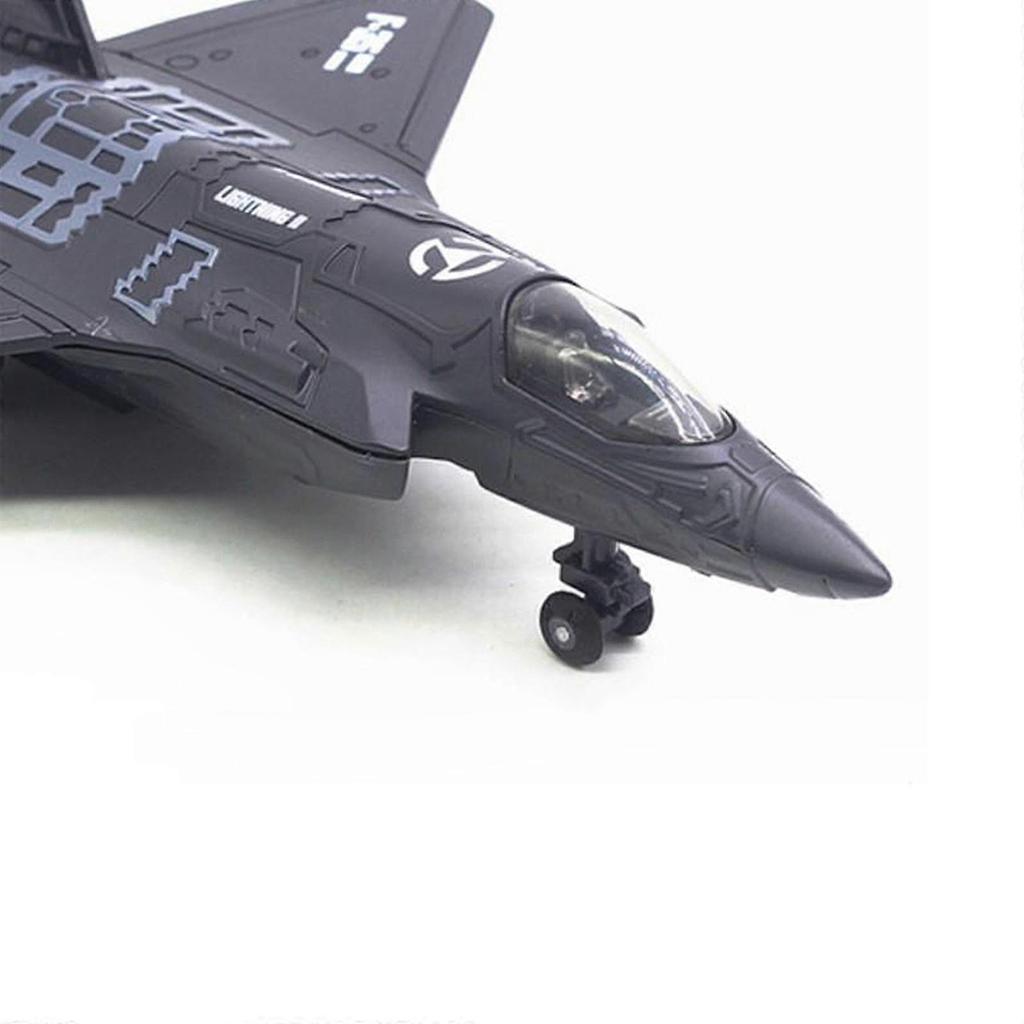 Diecast Fighter Attack Display Model for Collection or Gift Pull Back
