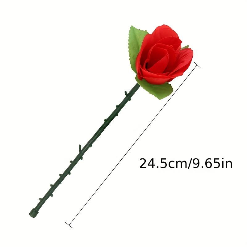 1pc Classic Couple Confession Magic Folding Rose Magic Props, Empty Handed Flower Close-up Magic