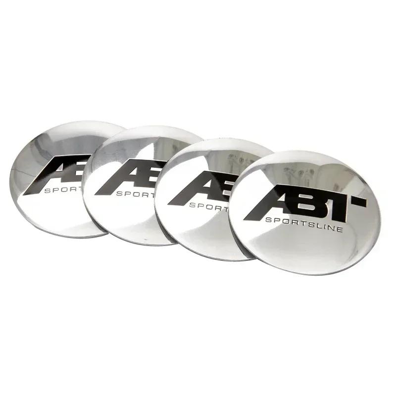 

4Pcs 56MM Car Wheel Rims Center Hubcaps Stickers for RLINE GTI ABT SR Golf 6 7 8 MK3 MK7 Polo Tiguan Touran Beetle Jetta