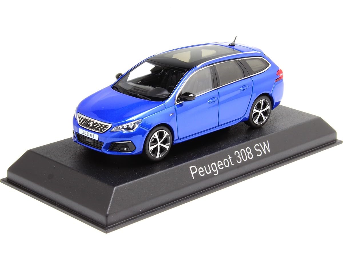 

Norev 1/43 scale Peugeot 308 SW GT 2020 Vertigo Blue