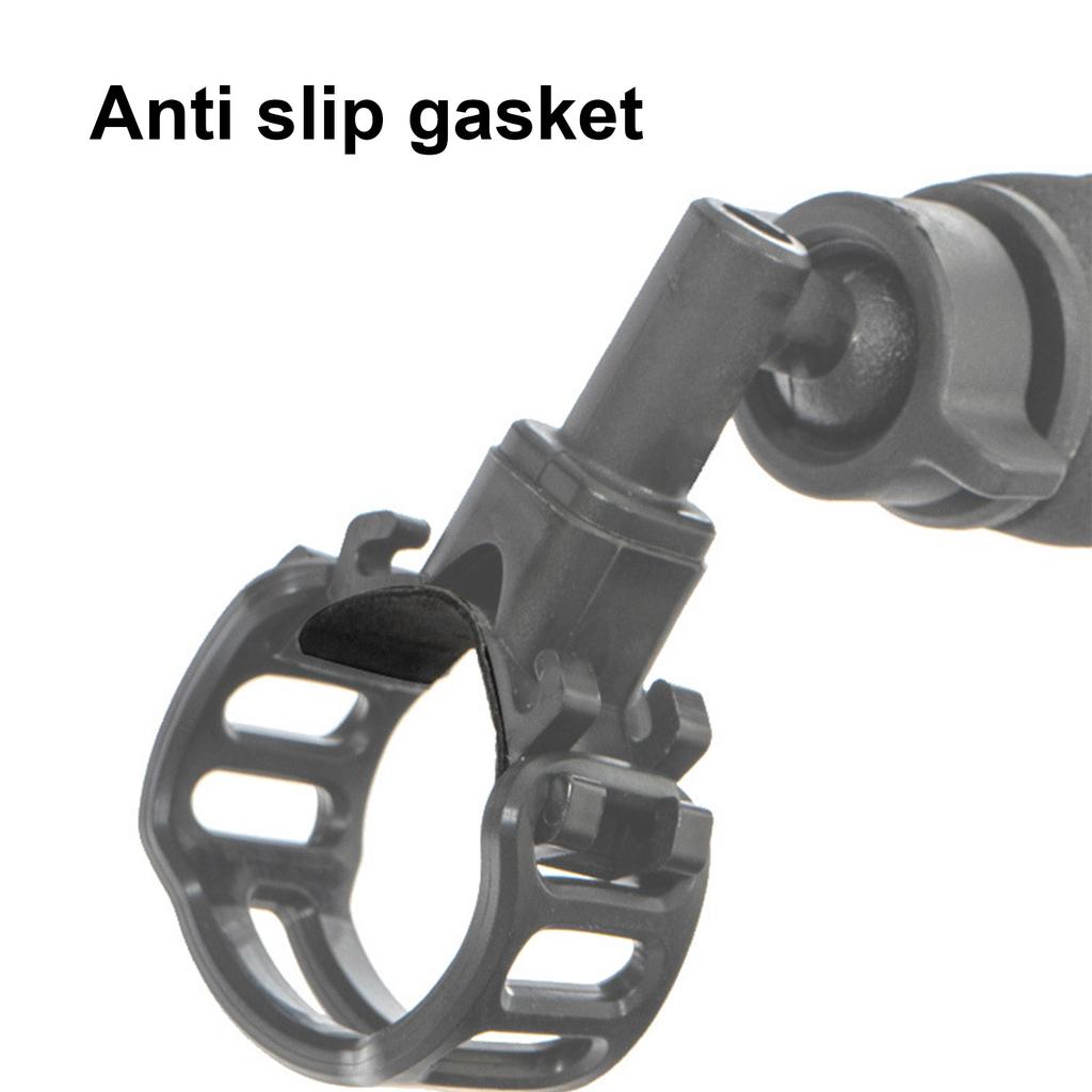 Cycling Flashlight Stand 360 Rotating Bicycles Mounting Flashlight Holder Bike Handlebar Light Holder Easy To Install