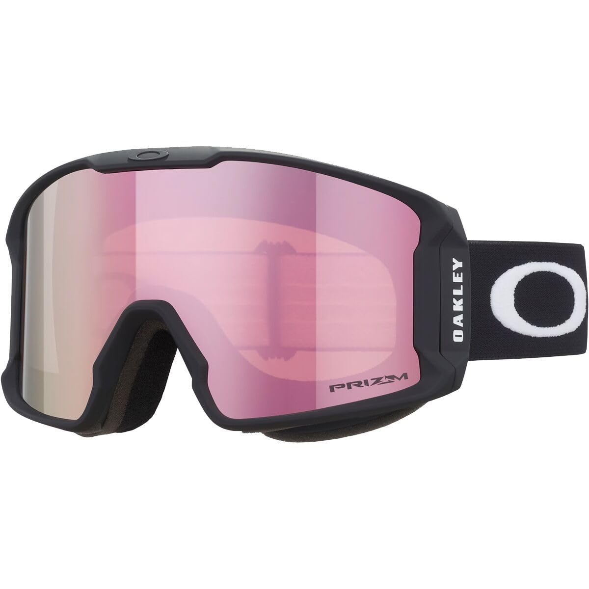 

Oakley LINE MINER M Matte Sage Gold Iridium One Size Goggles, Black/Prizm Lens,