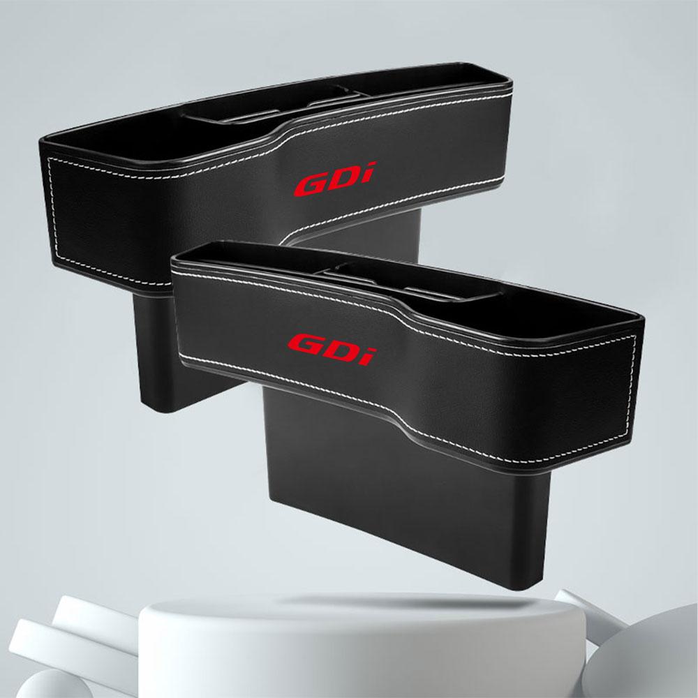 NEW Car Seat Gap Storage Box Leather Storage Box Auto Accessories For Hyundai Sonata GDI Elantra Santafe Accent Tucson Solaris Y3