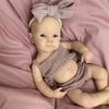 13-inch Fully Solid Silicone Baby Rebirth Doll, Soft And Stretchable Reborn Baby Doll, Stress-relieving Toy Gift Toys