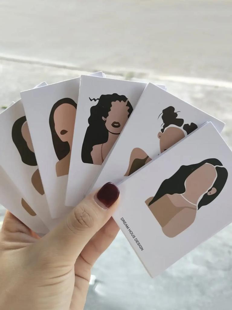 10 Stück - Ohrring- und Halsketten-Displaykarton Ohrring-Verpackungskarte Ohrstecker Schmuck Papierkarte