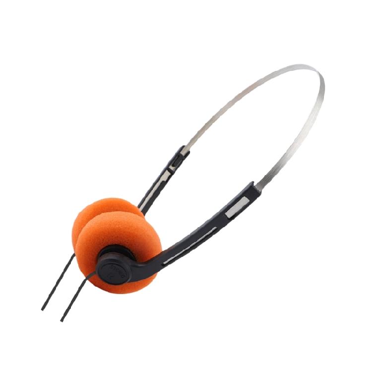 3.5mm Wire Plug Vintage Adjustable Headband for Music Player Computer Corded Headphone For Travel Outdoor