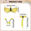 Bee Wing Dress up,Accessory Fun Cosplay for Role Play Dance Birthday Party
