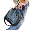 This Large-capacity Bag Is Fashionable and Elegant for Spring and Summer. It Is A Leather Crossbody Tote Handbag for Work and Commuting