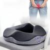 Memory Foam Donut Shaped Seat Cushion, Ergonomic Support Pad for Hip, Coccyx,Ischial Relief, Suitable for Office,Home,Car