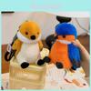 Bird Toy Plush Parrot Keychain With Fluffy Material For Backpack Decor