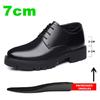 New Men Platform High Heel 4/7/9 CM Height Growth Formal Men Derby Genuine Leather Business Shoe Man Oxford Elevator Dress Shoes