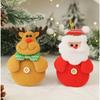 Felt Ornaments Christmas Tree Decoration Convenient Hanging Reindeer Pendant Santa Claus Design Christmas Tree Hanging
