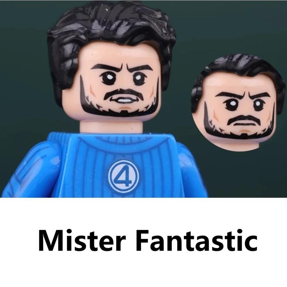 G0151 Nya Fantastiska Fyran Set Byggklossar Human Torch Mister Fantastic Galactus Mini Actionfigur Leksaker