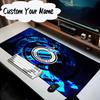 Custom Name Mouse Pad Golden Club Atletico Emblem Mouse Pad, Gaming Mouse Pad, Keyboard Pad, Desk Decor for Computer Notebook Fan Birthday Gift