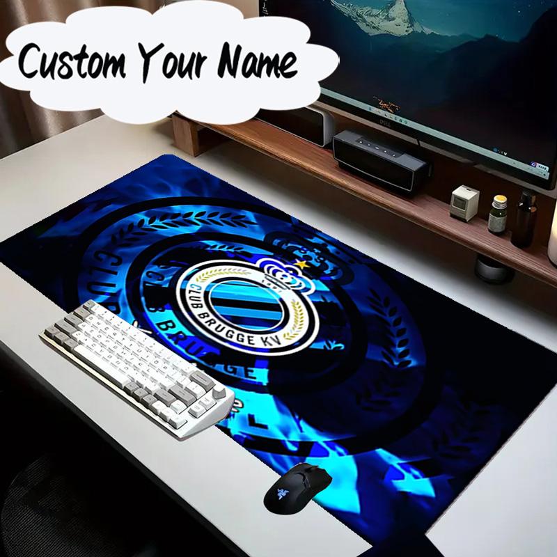 Custom Name Mouse Pad Golden Club Atletico Emblem Mouse Pad, Gaming Mouse Pad, Keyboard Pad, Desk Decor for Computer Notebook Fan Birthday Gift