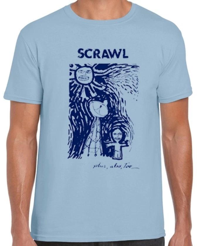 Scrawl T Shirt Music Indie Rock Album Plus Also Too Bratmobile The Feelies GT343 S