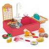 Kids' Kitchen Tools and Gadgets Electric Dishwasher Fruit Vegetable Clean Basin Simulate Circulate Water Toy keuken accessoires