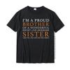 Gift For Brother From Sister Funny Birthday Christmas Gift T-Shirt Casual Normal T Shirt Prevalent Cotton Men Tshirts