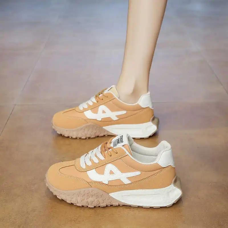 Fashion Round Tip Round Nose Womans Summer Shoes Casual Women's Transparent Sneakers Size 47 Sports Runings Fashion-man Sheos