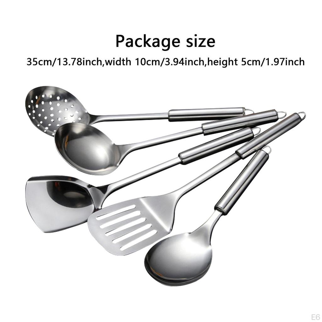 5 Pieces Kitchen Cooking Utensils Set ,Gadgets Tools, Accessories Heat Resistant Cookware