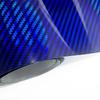 High Gloss Laser Blue Carbon Fiber Vinyl Film  Motorcycle Body Stickers Rainbow Car Film Covers Accessories Wrap Foil Sticker