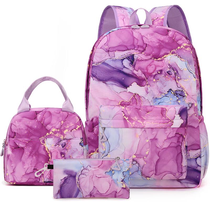 Li Shen Gradient 3-Piece School Backpack Set