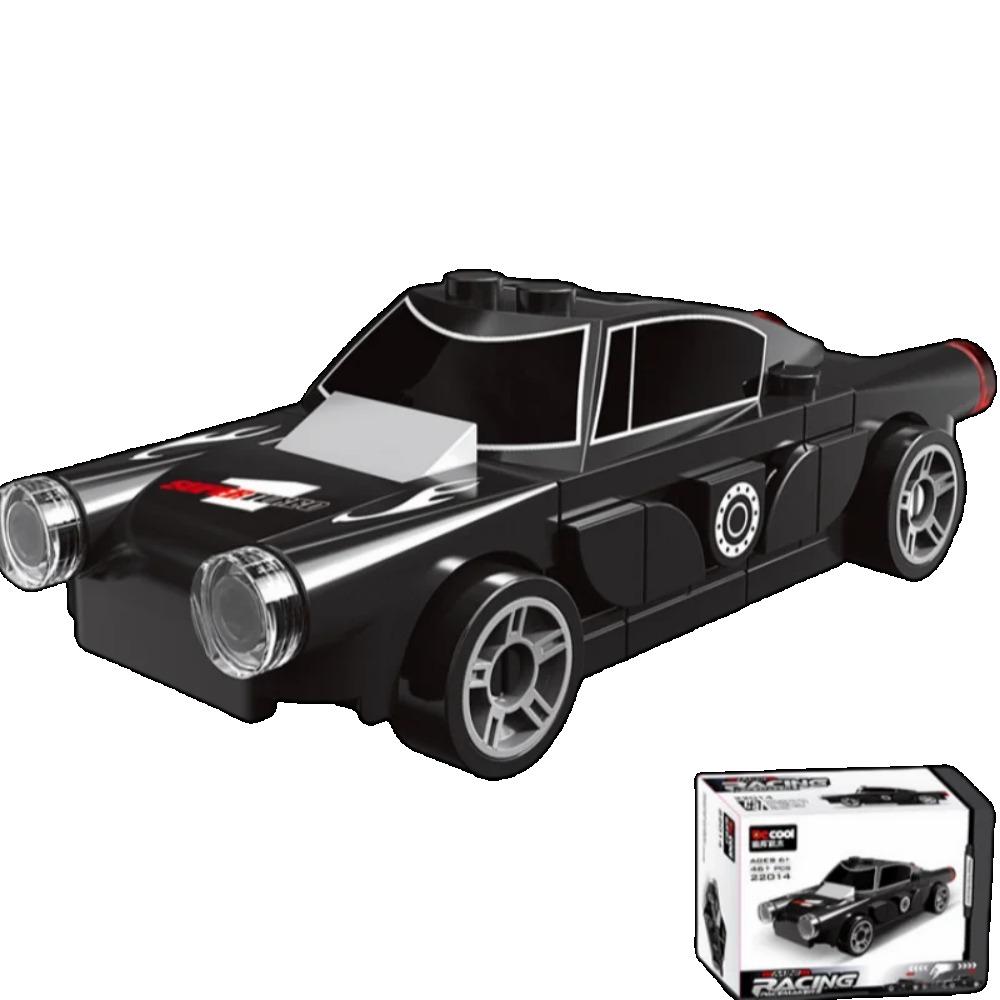 DIY Racing Car Bus Engineering Vehicle Ambulance Pull Back Model Building Blocks Brick Toys Children Boys Compatible With Lego