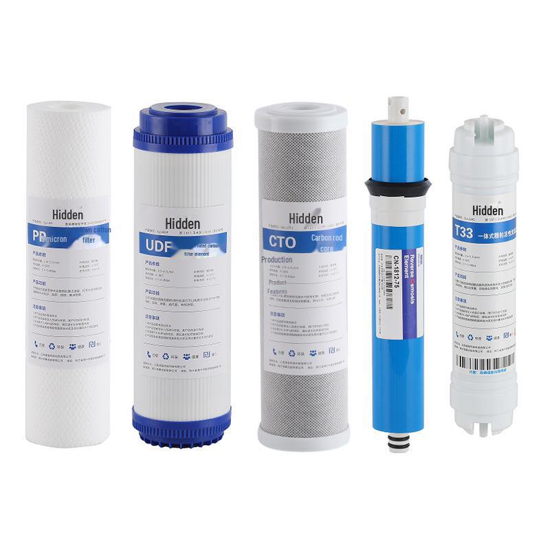 Universal 10-inch PP Filter Element & Activated Carbon Water Purifier: Three-Level Household & Five-Level Pure Water Filter Set