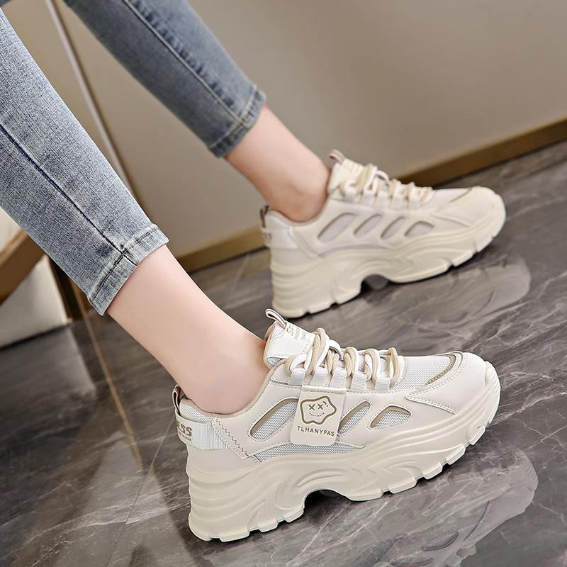 Buty Taty dla Kobiet Jesień 2025 Nowy Rozmiar Miękka Podeszwa Oddychające Buty Sportowe dla Kobiet