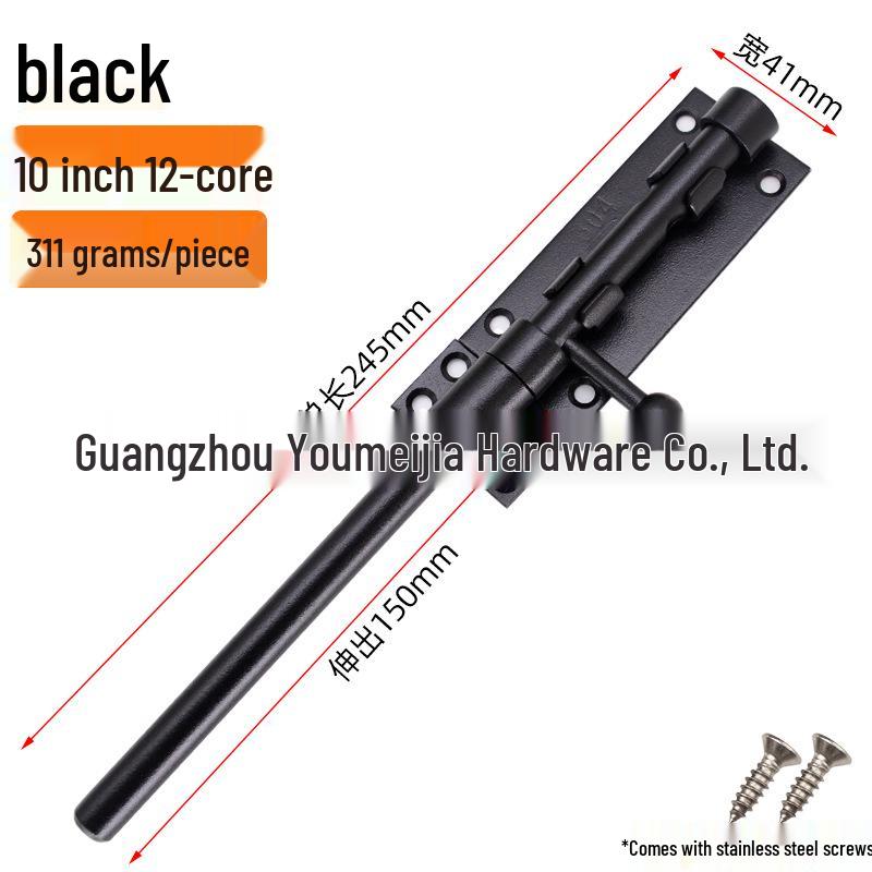 304 Stainless Steel Door Bolt Latch Lock