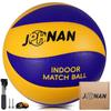 JPHNAN Profesjonell Størrelse Holdbar Offisiell Mikrofiber Syntetisk Lær Butyl Vanntett Intern Innvendig Internasjonal Standard Kompatibel Volleyball, 5,