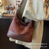 Suede Bag Women's 2025 New Autumn and Winter High-end Retro Underarm Bag Commuter Women's Bag Going Out Shoulder Bag