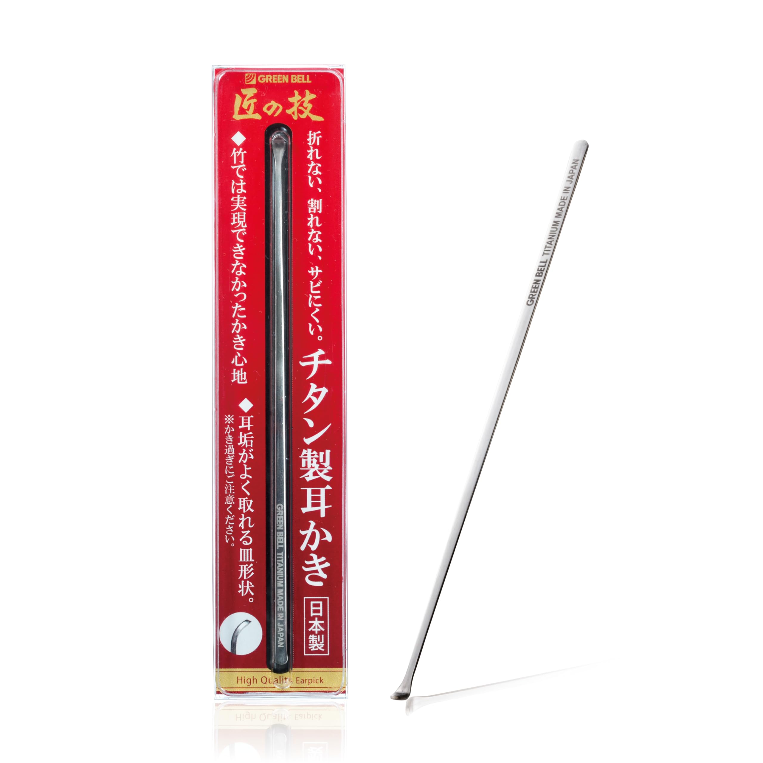 

GREENBELL Титановая ухочистка Мастерская G-2196 (1 кусок)