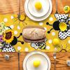 Summer Decorations Sunflower Table Runner Spring Summer Floral Bee Table Cover Summer Sunflower Decor Spring Summer Decorations for Home Party