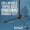 Shure by Gator Deluxe Microphone Boom Tripod with Pistol Grip Holder Stand, Type, Clutch, SH-TRIPODSTANDTBMDX [Cable Included]