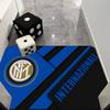 Tapis de couloir lavable antidérapant pour sport Football I-Inter Milan FC Salon Canapé Chaises Zone Tapis de cuisine Paillasson Tapis de sol