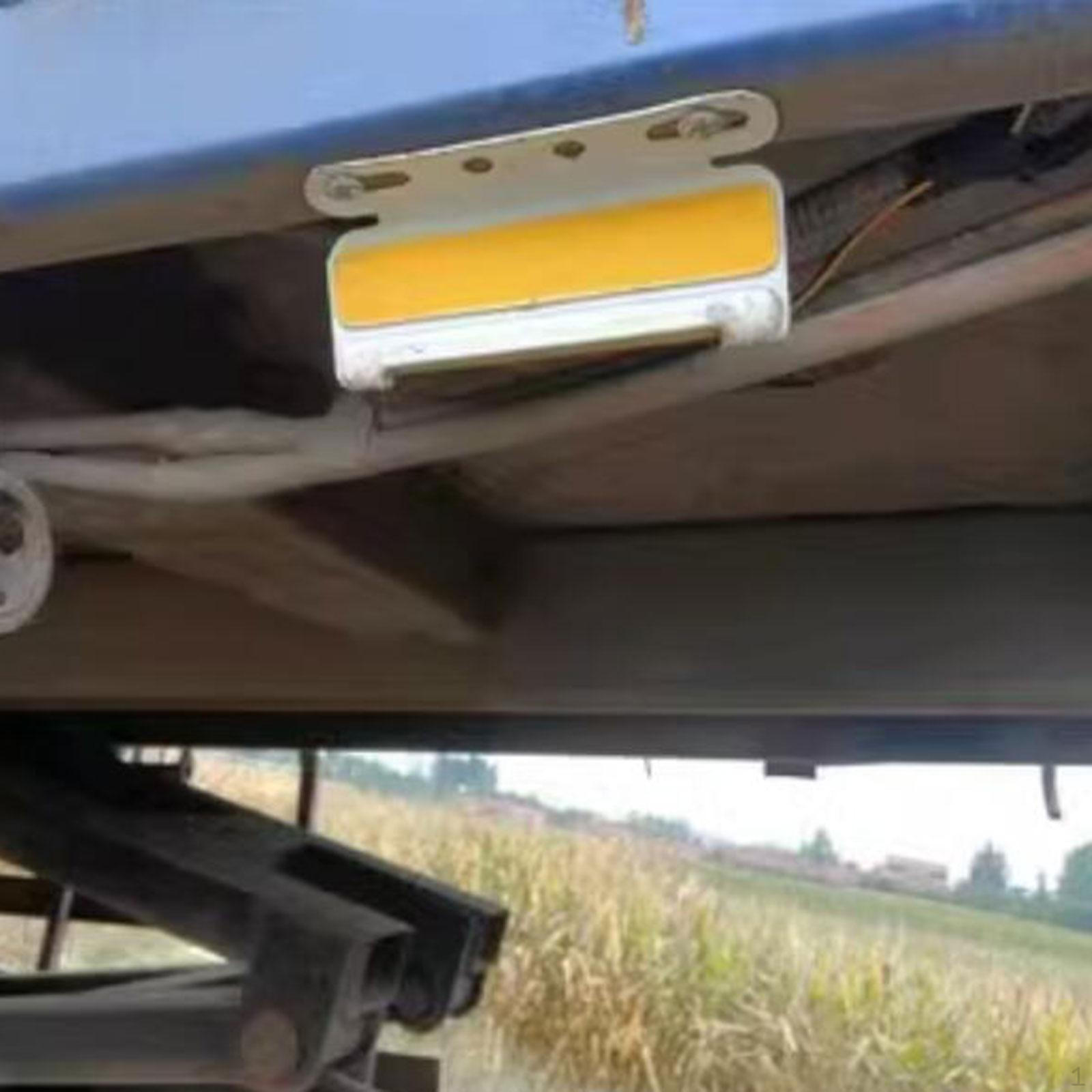 

24V LED Side Marker Indicator Light IP67 Waterproof Automotive Accessories Easy Installation White Light Effect