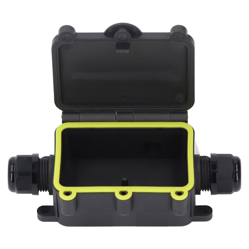 Water Proof Junction Box 3 Way IP68 Plastic External Electric Power Cord Box for Outdoor Lighting 450V
