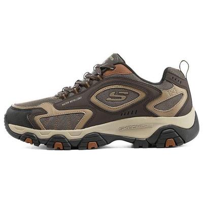 Outdoor-Stoff Kunstleder Bequem Vielseitig Stoßdämpfend Wasserdicht Atmungsaktiv Unterstützung Niedrig geschnitten Lässige Schuhe 237264C-CHOC