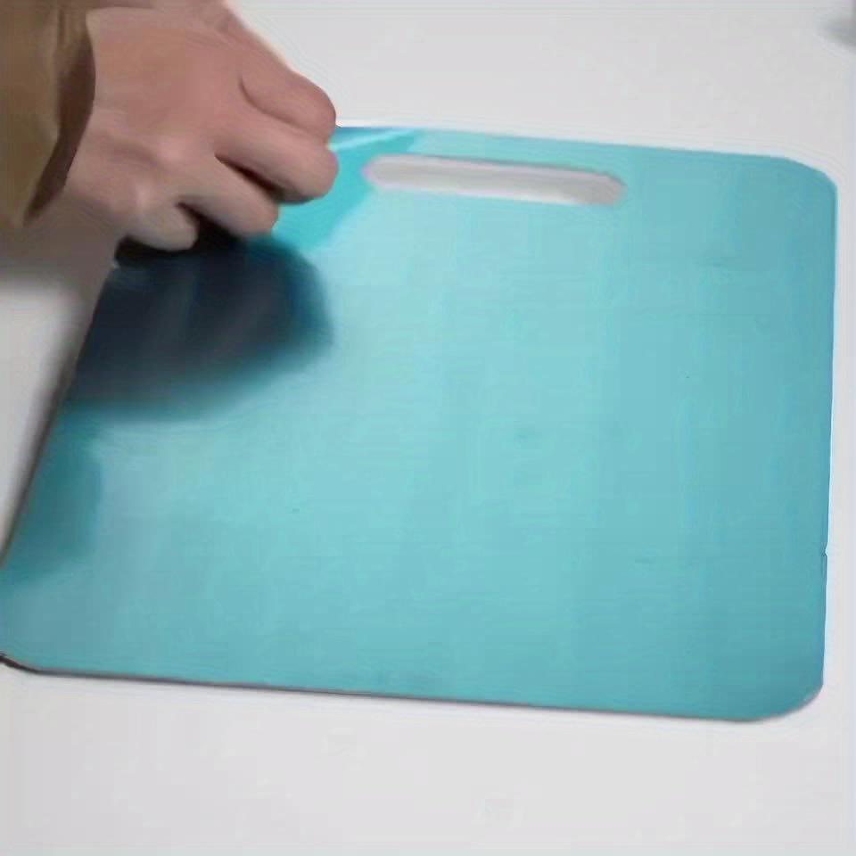 1 Peça Tábua de Corte Premium de Aço Inoxidável - Dupla Face, Segura para Alimentos, Design Elegante, Perfeita para Cozinhas Domésticas e Catering Profissional