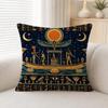 Art Majestic Mystery Ancient Egyptian Art Cushion Cover Soft Plush Fluffy Throw Pillow Cases For Sofa Bedroom Home Decor