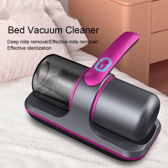 Handheld Vacuum Cleaner Deep Cleaning UV Vacuum Powerful Suction Low Noise Rechargeable Wireless Mite Remover Vacuum