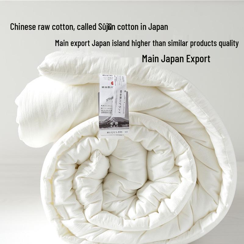 Meiji Nishikawa Class A Cotton Air Conditioning Quilt for All Seasons