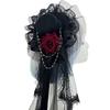 Classical Rose Pattern Hair Accessories Resin Plastic Barrettes Securely Hold Headpiece Props For Active Adults Girls